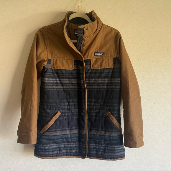 Patagonia Out Yonder Coat In Owl Brown - Picture 3 of 8